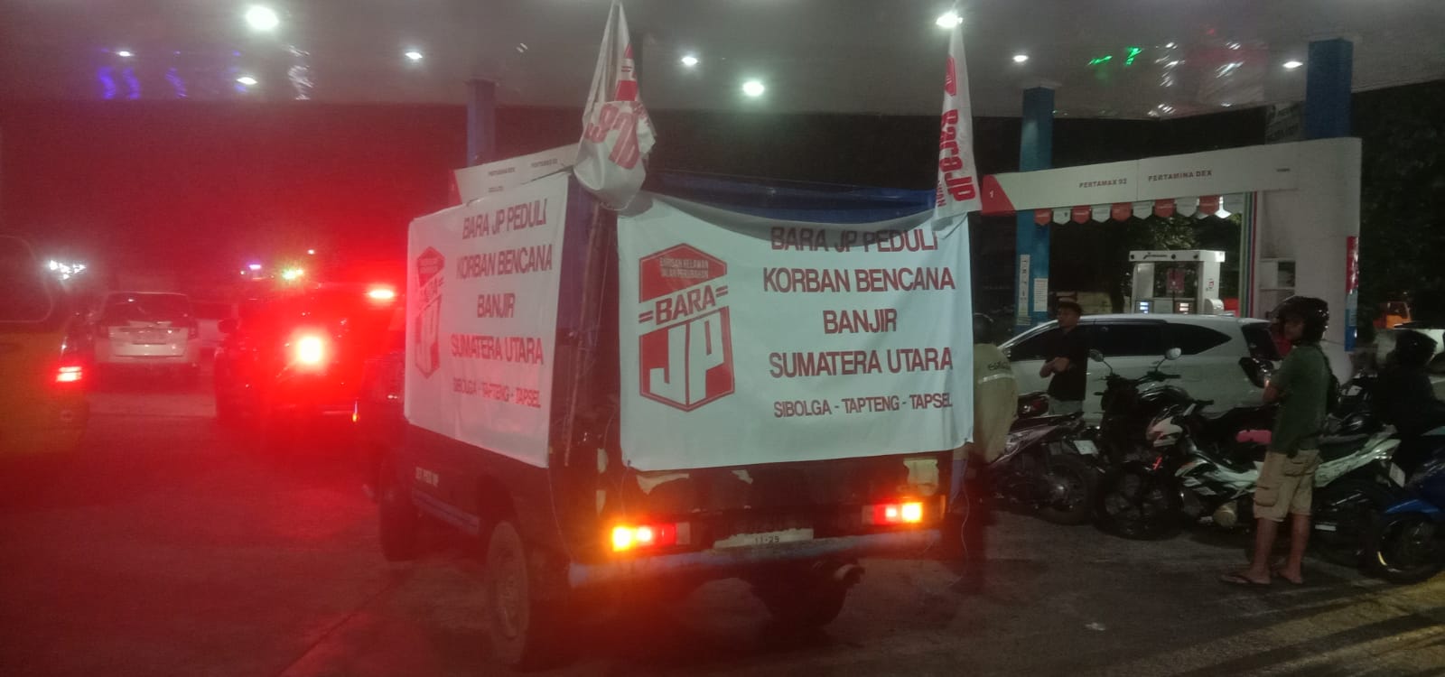 Bantuan untuk korban banjir di Sumatera Utara
